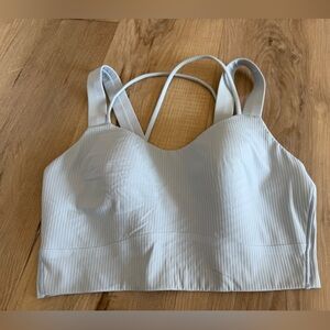 Lululemon Athletica White Sports Bra